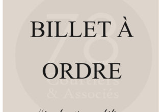 34- Billet à ordre 34- Billet à ordre