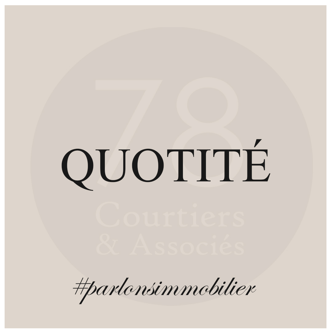 Définition de la quotité