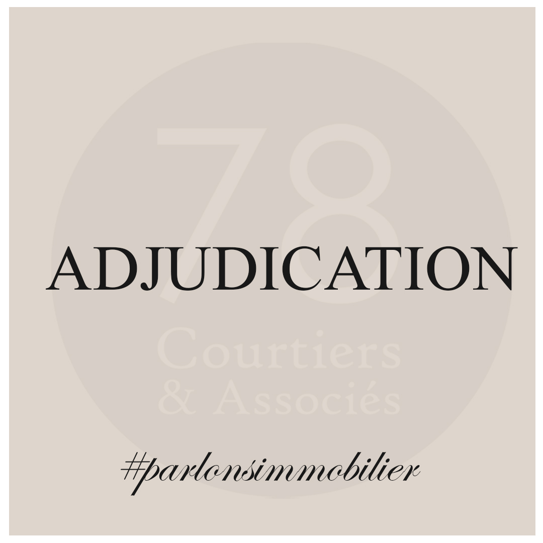 Définition adjudication